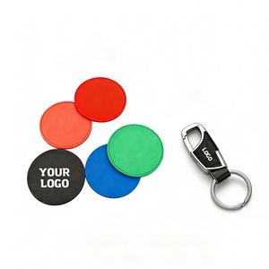 Sous-verres en silicone et PVC ronds personnalisés avec logo gravé pour restaurants, hôtels, bars, promotionnels, cadeaux d'affaires - Product Image 1