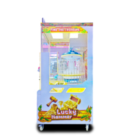 Offre Spéciale distributeur automatique à jetons Lucky Hammer Prize Gift Machine pour Mall Parks Token Game Machine