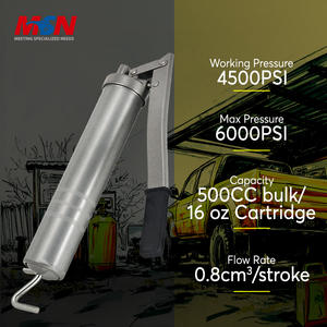 MSN doppio riempimento pistola di grasso manuale 500CC alla rinfusa e cartuccia 16 Oz compatibile pistola di grasso resistente - Product Image 5