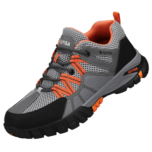 รองเท้าเซฟตี้สำหรับผู้ชายรองเท้าเซฟตี้ทำจากคาร์บอนไฟเบอร์ทนต่อการเจาะ - Product Image 1