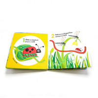 Livres sensoriels interactifs pour enfants, livres éducatifs pour enfants, impression sur papier cartonné de qualité supérieure
