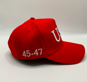 2024년 맞춤형 미국 국기 5패널 남녀 공용 자수 <span class=keywords><strong>MAGA</strong></span> 볼캡 - Product Image 4