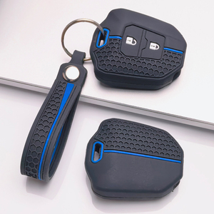 Llavero Deportivo de Silicona con Cordón para Isuzu D-Max, <span class=keywords><strong>MU</strong></span>-X, V-Cross, Serie F, Serie N, Rodeo, Portátil, Recto, Antipérdida - Product Image 3