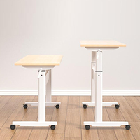 Table à manivelle réglable en hauteur pieds de bureau manivelle assis debout bureau levage moderne bureau bureau manuel