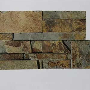 Panel de revestimiento de pared de piedra Nero Culture de <span class=keywords><strong>pizarra</strong></span> negra, revestimiento envolvente para chimenea - Product Image 1