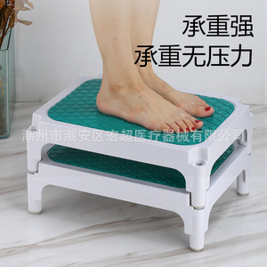 Taburete apilable de ABS para exámenes hospitalarios, antideslizante, de una/doble capa. - Product Image 1