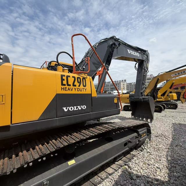 29Ton Original Used Excavators Medium Second Hand Used Crawler Digger Excavator Volvo EC290 Used Excavators with Engine for Sale
