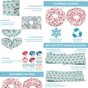 Colwork-collares de perro de hielo personalizados, 11 colores, a granel, geniales, para el cuello, bufanda, Collar de refrigeración para mascotas - Product Image 4