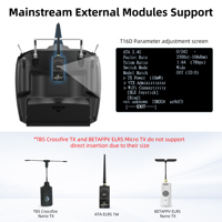 Émetteur RC RadioLink T16D 16CH avec récepteur R16F, télécommande longue portée pour drone FPV, avion, hélicoptère