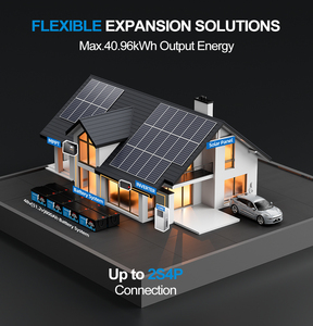 24V 200Ah 5,12kWh LiFePO4 Lithium-Batterie Stromversorgungseinheit 5000-Zyklen Eingebauter BMS-Schutz für Telekommunikations-Shelter Netzunabhängige Klinik - Product Image 3