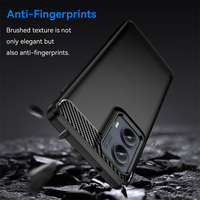 Coques de téléphone portable antichoc en TPU souple avec revêtement en fibre de carbone de luxe et design épuré pour A24/A34/A54 5G