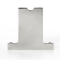 Soporte de Posicionamiento en Forma de T de Aluminio al por Mayor, Mecanizado CNC sin Rebabas, Alta Precisión, Componente de Automatización Certificado ISO, Personalizado