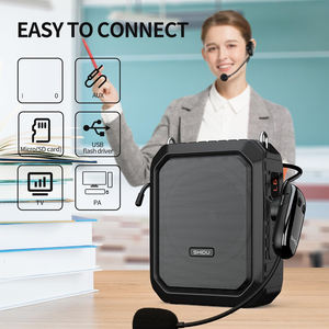 <span class=keywords><strong>SHIDU</strong></span> M800 Inalámbrico BT Micrófono Auriculares IPX5 Impermeable 4400mAh Altavoz portátil Banco <span class=keywords><strong>de</strong></span> energía <span class=keywords><strong>Amplificador</strong></span> <span class=keywords><strong>de</strong></span> <span class=keywords><strong>voz</strong></span> - Product Image 2