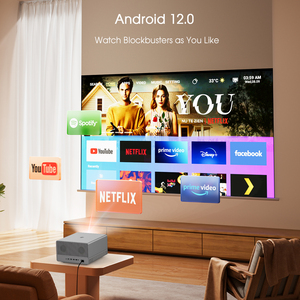 Proyector LED CRE U1 con Resolución Nativa 4K, Motor Óptico Totalmente Sellado a Prueba de Polvo, 800 Lúmenes ANSI, Android 11, Sonido Estéreo HIFI Automático - Product Image 3