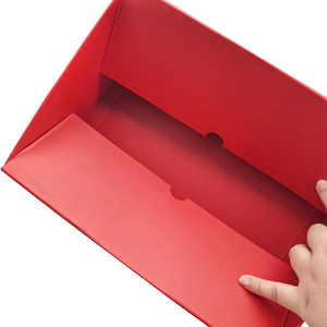 Caja de regalo de gama alta, caja de paquete de papel de Navidad plegable vacía grande creativa para embalaje de taza de bufanda - Product Image 3