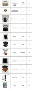 Boîte à outils à café de grande capacité, boîte à outils en métal avec planche de bois, boîte à café entière pour le <span class=keywords><strong>camping</strong></span> de pique-nique - Product Image 6