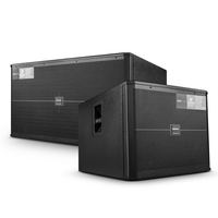 Système de sonorisation professionnel SRX728S, haut-parleur extérieur haute puissance à double haut-parleur de 18 pouces, caisson de basses pour scène de concert