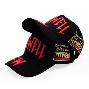 Gorra de Béisbol Personalizada con Bordado 3D en Relieve, Estilo Urbano para Hombre, Estructurada, de Algodón, OEM, Tipo Trucker - Product Image 1