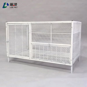 PET özel boyut ağır istiflenebilir çelik palet kafes toz kaplı palet depolama tavuk kafesi LIZE - Product Image 3