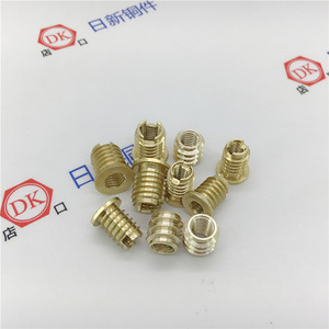 Zhuji Rixin Brass Metric <b>Thread</b> <b>Inserts</b> Slotted Internal External <b>Thread</b> Repair Bushings ISO7040 Fully Threaded Copper - Product Image 3