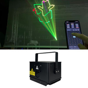 Projecteur laser mini-scène RGB pleine couleur 3D animé, contrôlé par application, IP54, 1W 2W 3W 5W 6W - Product Image 2