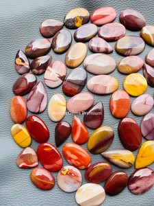 Pierre précieuse en vrac pour la fabrication de bijoux pierre polie ton de terre parfait pour les bagues - Product Image 6