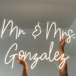 Letrero Luminoso de Acrílico LED con la Frase '<span class=keywords><strong>Es</strong></span> un Niño o una Niña', Luces de Neón RGB Coloridas para Decoración de Paredes y Fondos - Product Image 6
