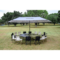 Tentes pliantes d'extérieur, parasol de plage pliant en Oxford pour jardin, pique-nique, plage, camping, construction rapide