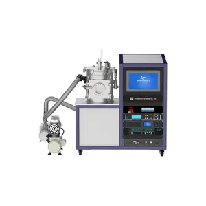 thermal evaporation & DC RF magnetron sputter PVD machine for coating R&D