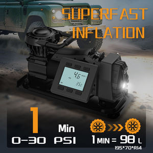 Compresor Multifuncional de Alta Resistencia 12V, Compresor de Aire Inflable Automático de Gran Potencia con Monitoreo de Presión - Product Image 2