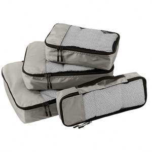 OEM Personalizado |   Juego de 4 Cubos Organizadores de Equipaje |   Equipaje de Viaje |   Nylon Resistente |   BSCI - Product Image 5