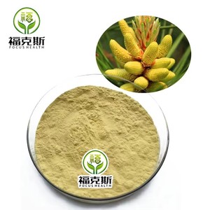 Лидер продаж, пищевая 20:1, объемный экстракт пыльцы сосны, порошок, растительный экстракт, богатый белком, упакованный в барабан или бутылку - Product Image 3