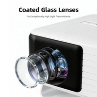 Y3 Çocuklar İçin Özel Göz Koruyucu LED LCD Pico Projektör iPhone Kablolu Ekran Yansıtma 720P HD Ev Sineması Mini Taşınabilir 420