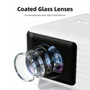 Projecteur 2026 AUN pour enfants avec protection oculaire, mise en miroir d'écran filaire pour iPhone, 720P HD, mini projecteur multimédia portable pour cinéma maison - Product Image 4