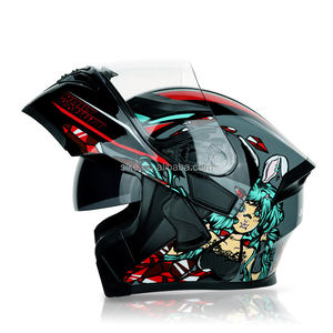 Casques de moto à visière double rabattable JK902 Jiekai CE DOT de haute qualité en ABS pour le motocross - Product Image 4