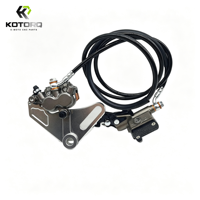 Kit de conversion de frein arrière hydraulique KOTORQ pour YOZMA IN10 Pro Ultra Bee Caliper CNC Bracket Pièces de moto