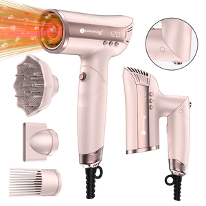 Asciugacapelli Smart AI con Motore BLDC, Personalizzabile con Etichetta Privata, Sensore di <span class=keywords><strong>Distanza</strong></span> AI, Modalità Sicura per il Cuoio Capelluto, Funzione Cool Shot, Auto-Pulizia, Pieghevole - Product Image 1