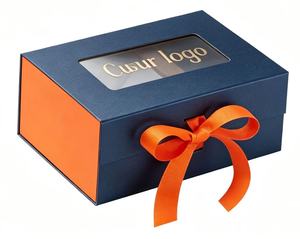 Boîtes rigides en carton personnalisées avec fermeture magnétique et ruban pour l'emballage de bijoux et de montres - Product Image 3