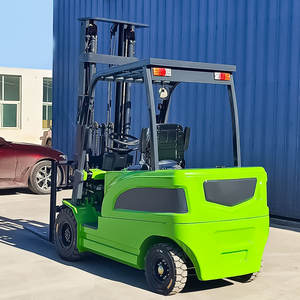 Carretilla elevadora eléctrica de alta calidad, 1 tonelada, 2 toneladas, 3 toneladas, altura de elevación, 3M-7m, batería de litio, neumático sólido, almacén, camiones de interior, carretilla elevadora - Product Image 3