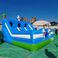 Château gonflable avec toboggan et souffleur pour enfants et adultes à vendre