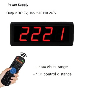 ระบบนับถอยหลังแบบนับถอยหลัง <span class=keywords><strong>LED</strong></span> 9999วันตัวเลขสีแดง2.3นิ้วอุปกรณ์อิเล็กทรอนิกส์แบบพกพาระบบนับคน - Product Image 4