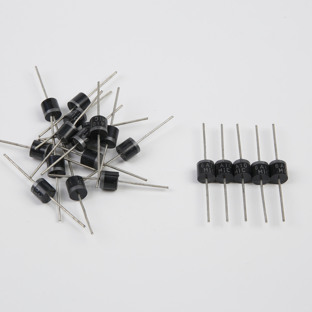 6A10 Axial Ordinary Rectifier Diode  R-6 1000V/6A Rectifier Diodo
