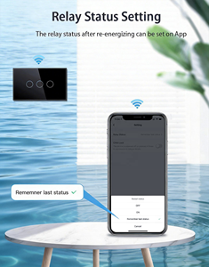 แผงควบคุมสัมผัสไร้สาย XZJ รีโมทคอนโทรลผนังแบบ Wifi สวิตช์ไฟ Tuya ผลิตภัณฑ์ไฟฟ้า สวิตช์อัจฉริยะ อินเตอร์รัปเตอร์อัจฉริยะ - Product Image 2