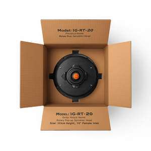 Buse d'irrigation en plastique robuste IG-RT 20 avec un diamètre apparent de trois centimètres pour les projets d'aménagement paysager - Product Image 5