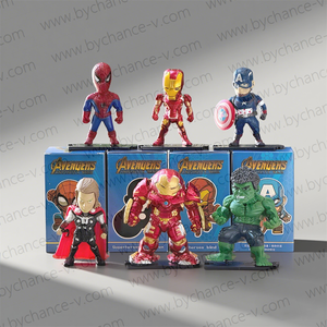 Caja Sorpresa de <span class=keywords><strong>Spiderman</strong></span>, Figura Coleccionable Miniatura, Juguete Misterioso de Moda, Premio para Máquina de Garras, Recarga para Máquina Expendedora - Product Image 6