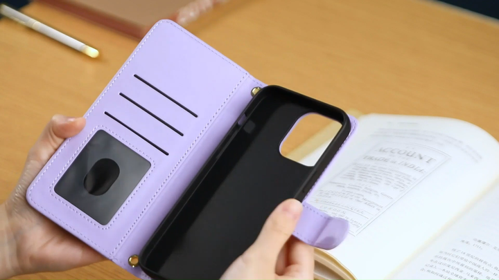 Custodia Per OPPO A98 5G, Pelle Portafoglio Supporto