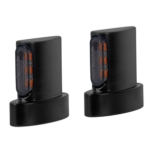Motorcycle Mini <strong>LED</strong> Rear Turn Signal Indicators E-Mark Amber Blinker for Harley Sportster XL 883 1200 48 1992-2022 - Product Image 3