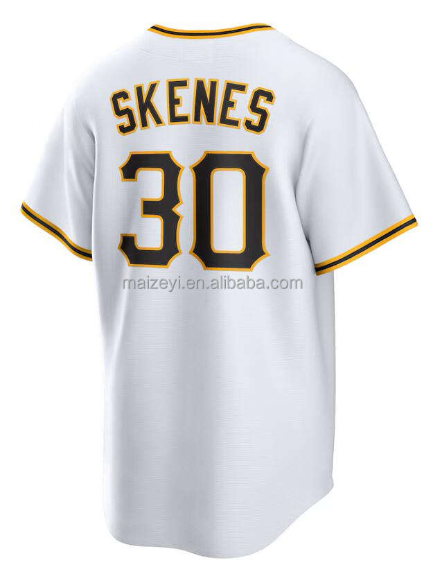 #30 Paul Skenes Blanc