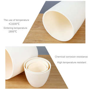 <span class=keywords><strong>Creuset</strong></span> en céramique d'alumine haute pureté résistant à la corrosion pour <span class=keywords><strong>le</strong></span> dépôt épitaxial de semi-conducteurs - Product Image 2