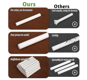 Nachfüll-Baumwollstäbchen für Auto-Duftspender Nachfüllbare Auto-Diffusor-Schwämme Aroma-Diffusor Docht Saugfähiger Schwammstab - Product Image 4